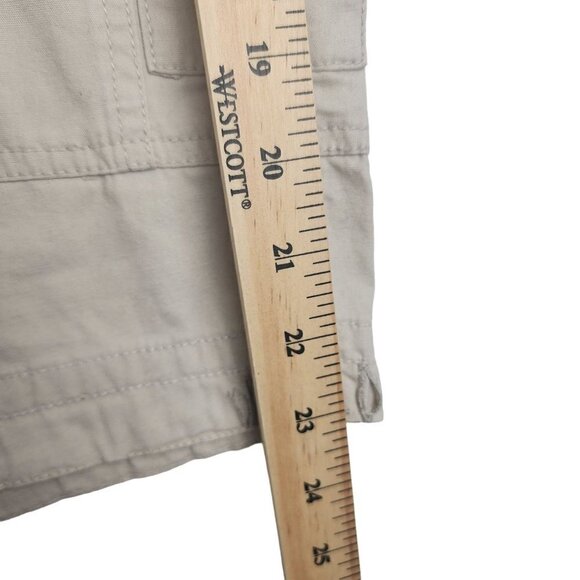 Suko Cargo Shorts Cream Off-White Beige Safari Men's Size 34 - Picture 7 of 10